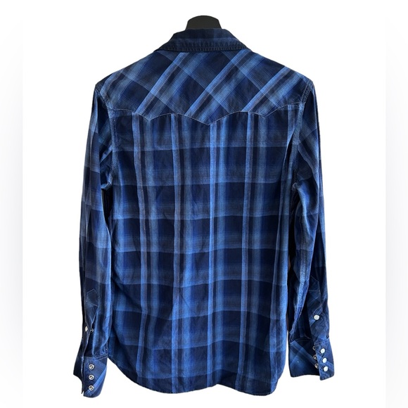 True Religion Plaid Shirt size S - Picture 2 of 5